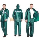 Rain Coat (برساتی) - Water Proof 100% PVC Wear For Bike Riders